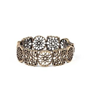 Mandala Mixer - Copper Hinge Bracelet